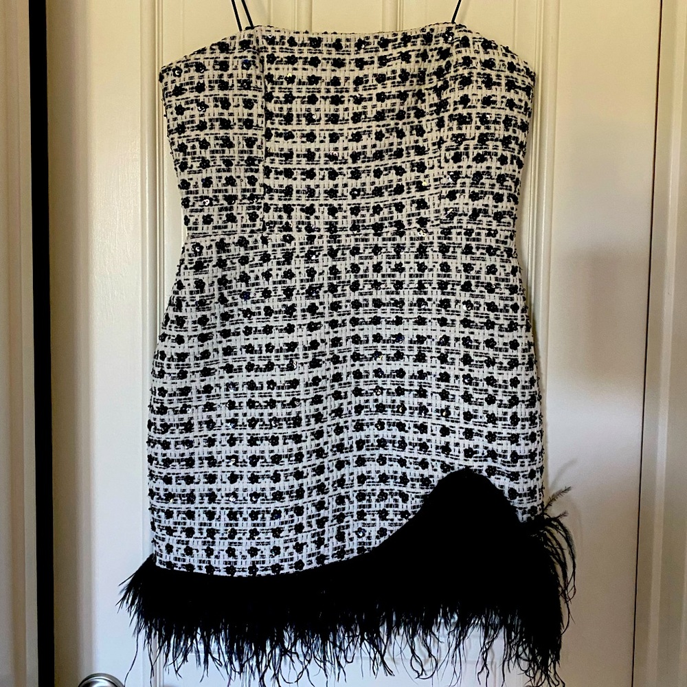 Amanda Uprichard Tweed Dress Size M NWT